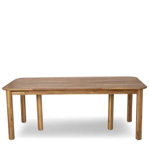 NV GALLERY Table a manger outdoor DARY Table a manger outdoor pour 6 8 personnes Bois dacacia waterproof L200 Marron