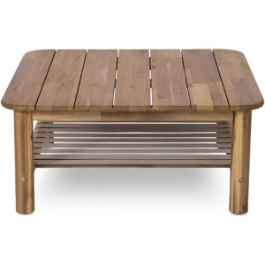 NV GALLERY Table basse outdoor BEXLEY - Table basse outdoor, Bois d'acacia waterproof, 90x90