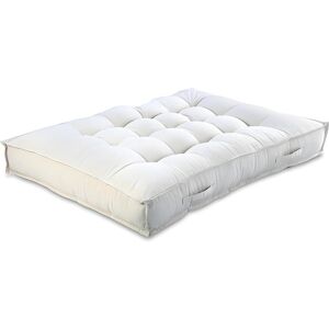 OZAIA Coussin palette en coton - L. 120 x P. 80 cm - Creme - BAILA