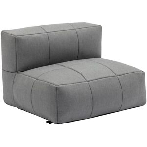 Fauteuil de jardin en tissu Anthracite LIVAI de MYLIA