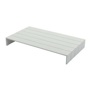 Table basse de jardin en aluminium Blanc LIVAI de MYLIA