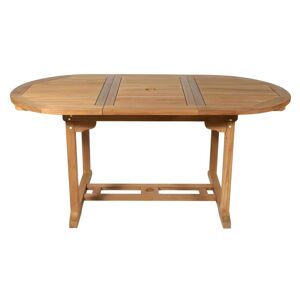 MYLIA Table à manger de jardin extensible - Teck - L120-170 cm - BYBLOS II de MYLIA