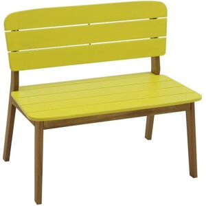 Banc de jardin pour enfant en acacia jaune - GOZO de MYLIA