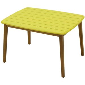 Vente-unique.com Table de jardin pour enfant en acacia jaune L.80 cm - GOZO de MYLIA