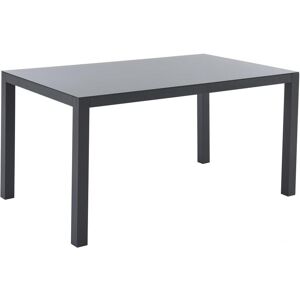 Table a manger de jardin en aluminium L150 cm Gris anthracite JOLANE de MYLIA