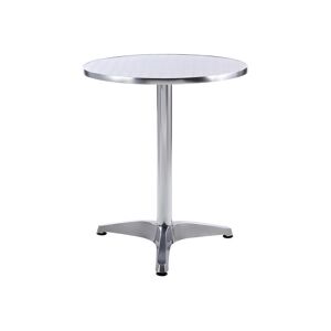 Vente-unique.com Table de jardin ronde en aluminium D.60 cm - MONTMARTRE de MYLIA