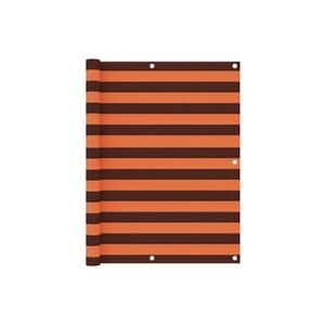 GENERIQUE Ecran de balcon Orange et marron 120x600 cm Tissu Oxford - Publicité