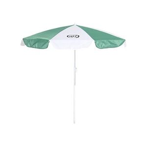 Axi Parasol Vert blanc diametre 125cm - Publicité