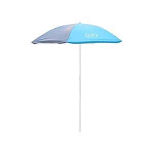 Axi - Parasol - Diamètre 125cm - Gris bleu - Publicité