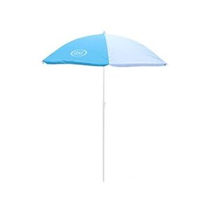 Axi Parasol Bleu blanc diametre 125 cm - Publicité