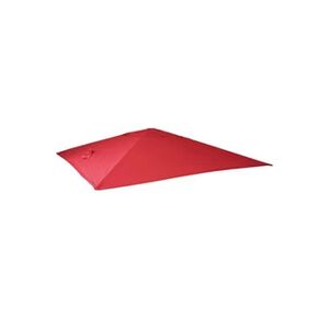 Mendler Toile de rechange pour parasol déporté HWC, 3 x 4 m rouge - Publicité