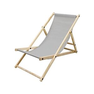 ECD Germany Chaise Longue de Jardin en Bois de Pin - 3 Positions de Couchage - jusqu'à 120 - Publicité