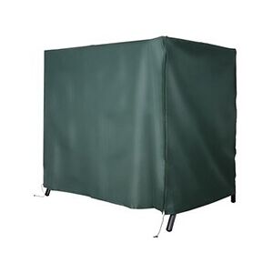 Outsunny Housse de protection balancelle de jardin 3 places bâche étanche dim. 2,05L x 1,24l x 1,64H m polyester PVC haute densité vert - Publicité