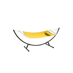 Hesperide Toile de hamac matelassé Akio jaune sans pied Hespéride - Jaune moutarde - Publicité