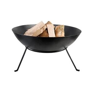 Esschert Design Fancy Flames - Brasero rond en métal sur pied 59 x 28 cm - Publicité