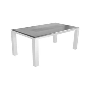 Proloisirs - Table de jardin Florence 180 cm gris - Publicité