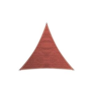 Windhager voile d'ombrage sunsail adria, triangulaire 5 x 5 m (isocèle), solaire, protection uv, résistant aux intempéries et respirant, terracot - Publicité