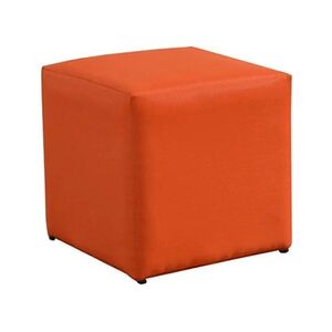 Proloisirs - Pouf tabouret extérieur Cub 43 cm Paprika - Publicité