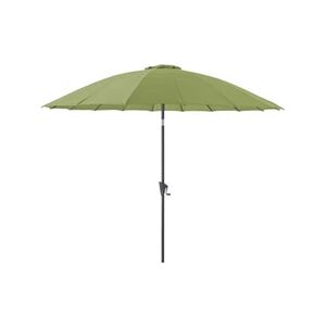 Proloisirs - Parasol terrasse en fibre de verre Pagode 300 cm Olive - Publicité