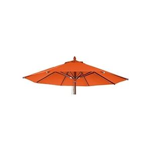 Mendler Toile de rechange pour parasol HWC-C57, Ø4m polyester 3kg terre cuite - Publicité