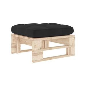 VIDAXL Pouf palette de jardin Bois de pin imprégné - Publicité