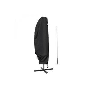 Linxor Housse de protection imperméable et anti-uv pour parasol déporté - 280 x 30 - 81- 45 cm - Noir - - Publicité