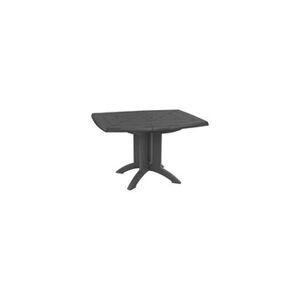 Grosfillex table vega 118x77 - anthracite - Publicité
