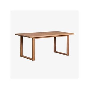 SKLUM Table de Jardin Rectangulaire en Bois d'Acacia (180x90 cm) Saveria Brun Acacia - Publicité