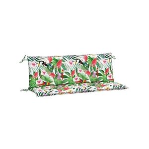 VIDAXL Coussins de banc de jardin lot de 2 multicolore 150x50x7 cm - Publicité