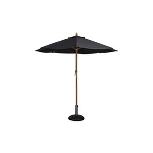 Bolero Parasol de Terrasse de 2,5 m à Poulie Professionnel Noir - Publicité