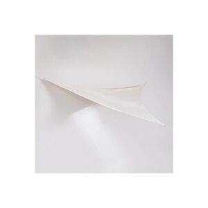 SKLUM Auvent voile triangulaire Urujula Blanc Gardenia cm - Publicité