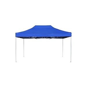 VIDAXL Tente de réception pliable Aluminium 4,5x3 m Bleu - Publicité