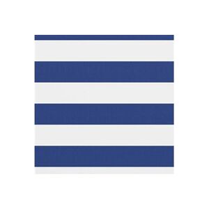 GENERIQUE Ecran de balcon Blanc et bleu 90x400 cm Tissu Oxford - Publicité