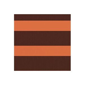 GENERIQUE Ecran de balcon Orange et marron 120x300 cm Tissu Oxford - Publicité