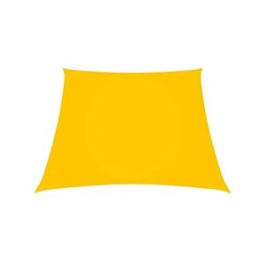 GENERIQUE Voile de parasol Tissu Oxford trapèze 2/4x3 m Jaune - Publicité