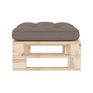 VIDAXL Pouf palette de jardin bois de pin imprégné - Publicité