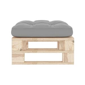 VIDAXL Pouf palette de jardin bois de pin imprégné - Publicité