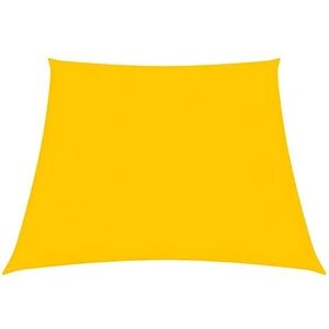 Vente-Unique.com Voile toile d'ombrage parasol 160 g/m² PEHD 3/4 x 3 m jaune 02_0009124 - Publicité