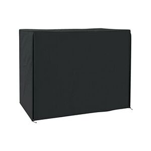 Outsunny Housse de protection balancelle de jardin 3 places - imperméable, anti-UV, zip - dim. 2,20L x 1,25l x 1,72H m - noir - Publicité