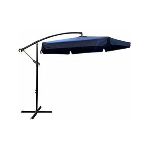 Akord Parasol de jardin et de terrasse CYNIA imperméable en bleu foncé, Poids 11,7 kg Dimensions L300 x l300 x H245 cm - Publicité