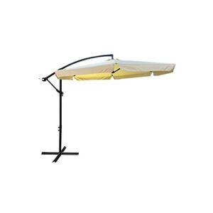 Akord Parasol de jardin et de terrasse CYNIA imperméable en beige, Poids 11,7 kg Dimensions L300 x l300 x H245 cm - Publicité