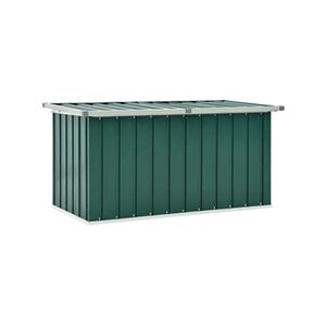 VIDAXL Boîte de rangement de jardin Vert 129x67x65 cm - Publicité