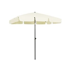 GENERIQUE vidaXL Parasol de plage jaune sable 200x125 cm - Publicité