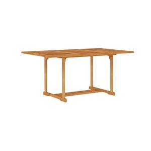 VIDAXL Table de jardin 150x90x75 cm Bois de teck massif - Publicité