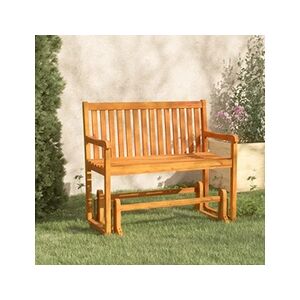 VIDAXL Balancelle de jardin 110 cm Bois d'acacia solide - Publicité