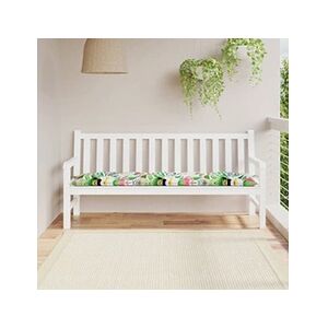 VIDAXL Coussin de banc de jardin multicolore 180x50x7 cm tissu oxford - Publicité