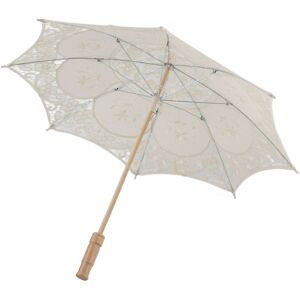 Parapluie En Dentelle Pour Mariage, Parasol De MariéE, Accessoires De Photographie, Fournitures De Mariage, Beige - Publicité