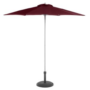 Hesperide Parasol Droit Rond Anzio - Diam. 230 Cm - Bordeaux - Publicité