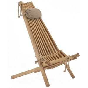 Chilienne En Bois Ecochair (Coussin Offert) Chêne - Publicité