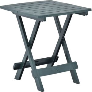 vidaXL Table Pliable De Jardin Vert 45x43x50 Cm Plastique - Publicité